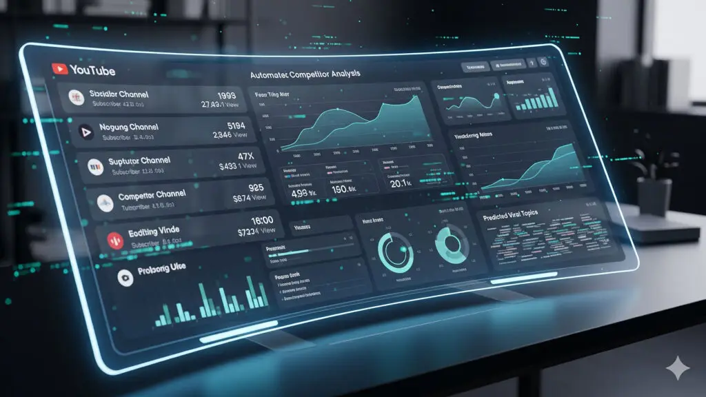 YouTube Rakip Takibini Otomatikleştirme – AI ve Araçlarla Profesyonel Strateji
